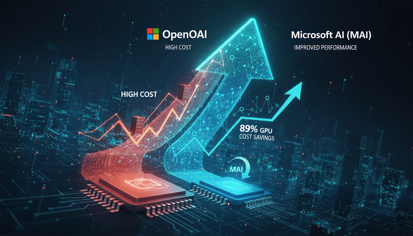 Microsoft introduces new AI models to enhance efficiency and reduce costs.