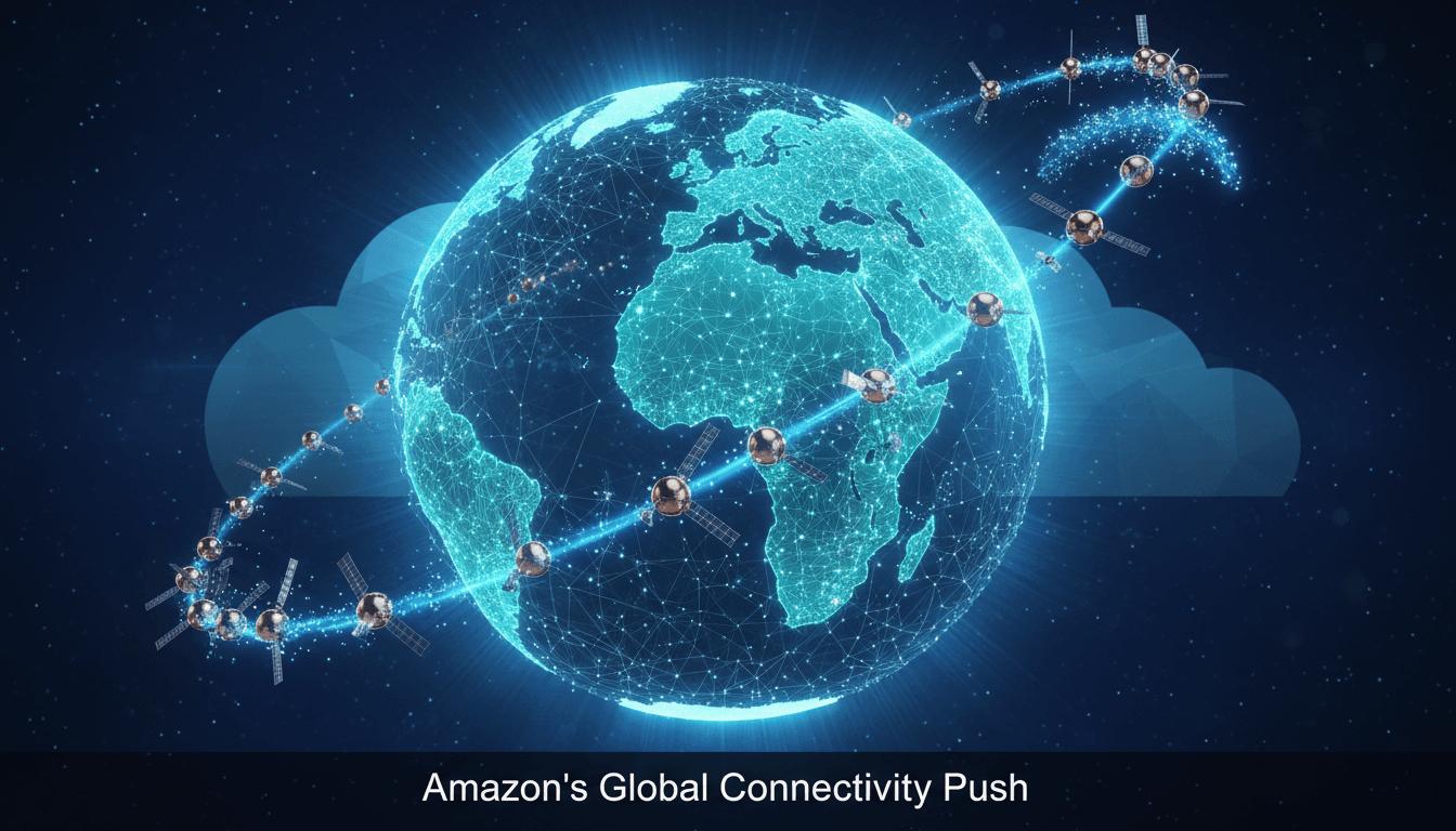 Amazon's satellite constellation proposal for enhanced global connectivity