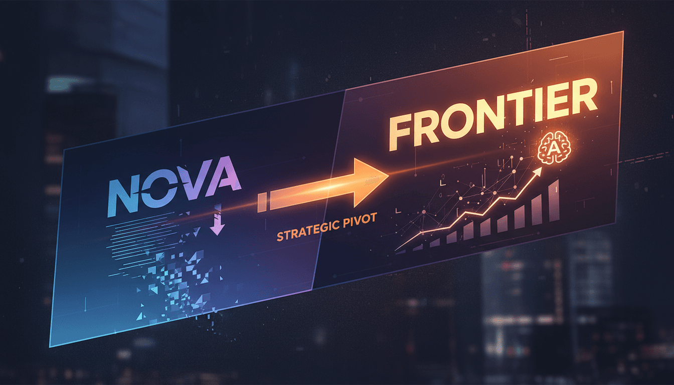 Amazon's AI strategy shift from Nova models to Frontier initiative