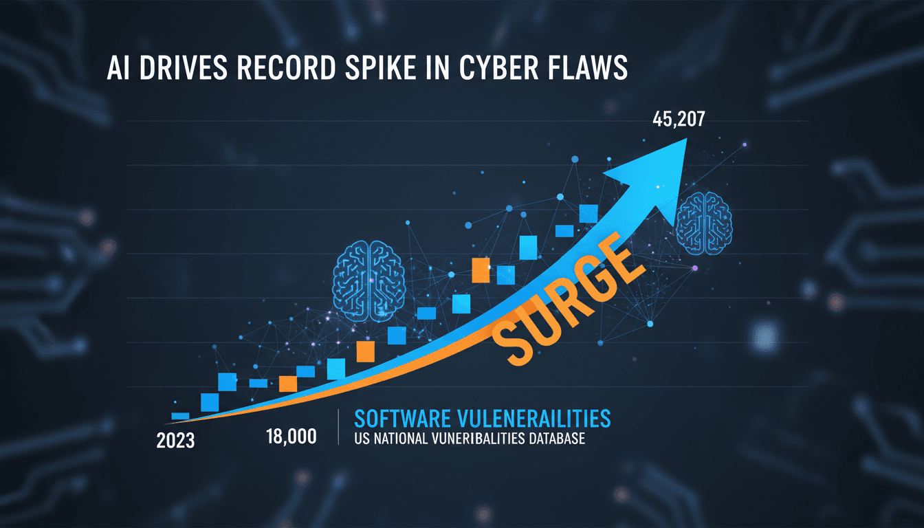 Surge in Software Vulnerabilities Recorded by US National Vulnerabilities Database