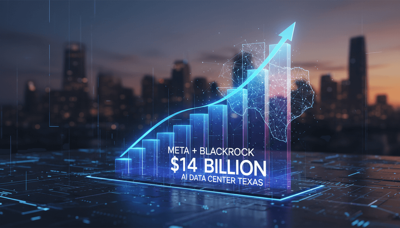 Meta and BlackRock partner on $14 billion AI data center in Texas