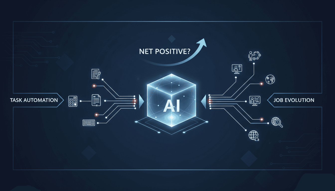 Nvidia CEO Jensen Huang discussing AI's impact on employment