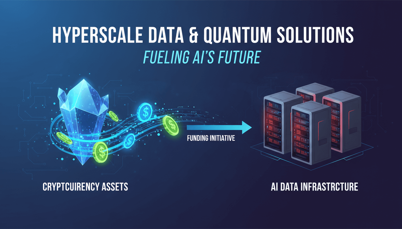 Cryptocurrency sales funding AI data centers by Hyperscale Data and Quantum Solutions