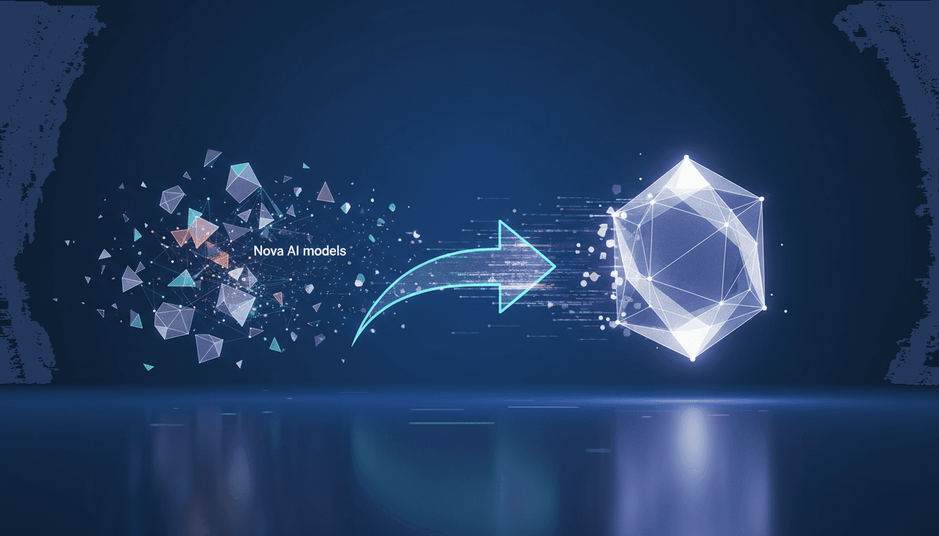 Amazon's strategic shift in AI development focusing on a single foundation model.