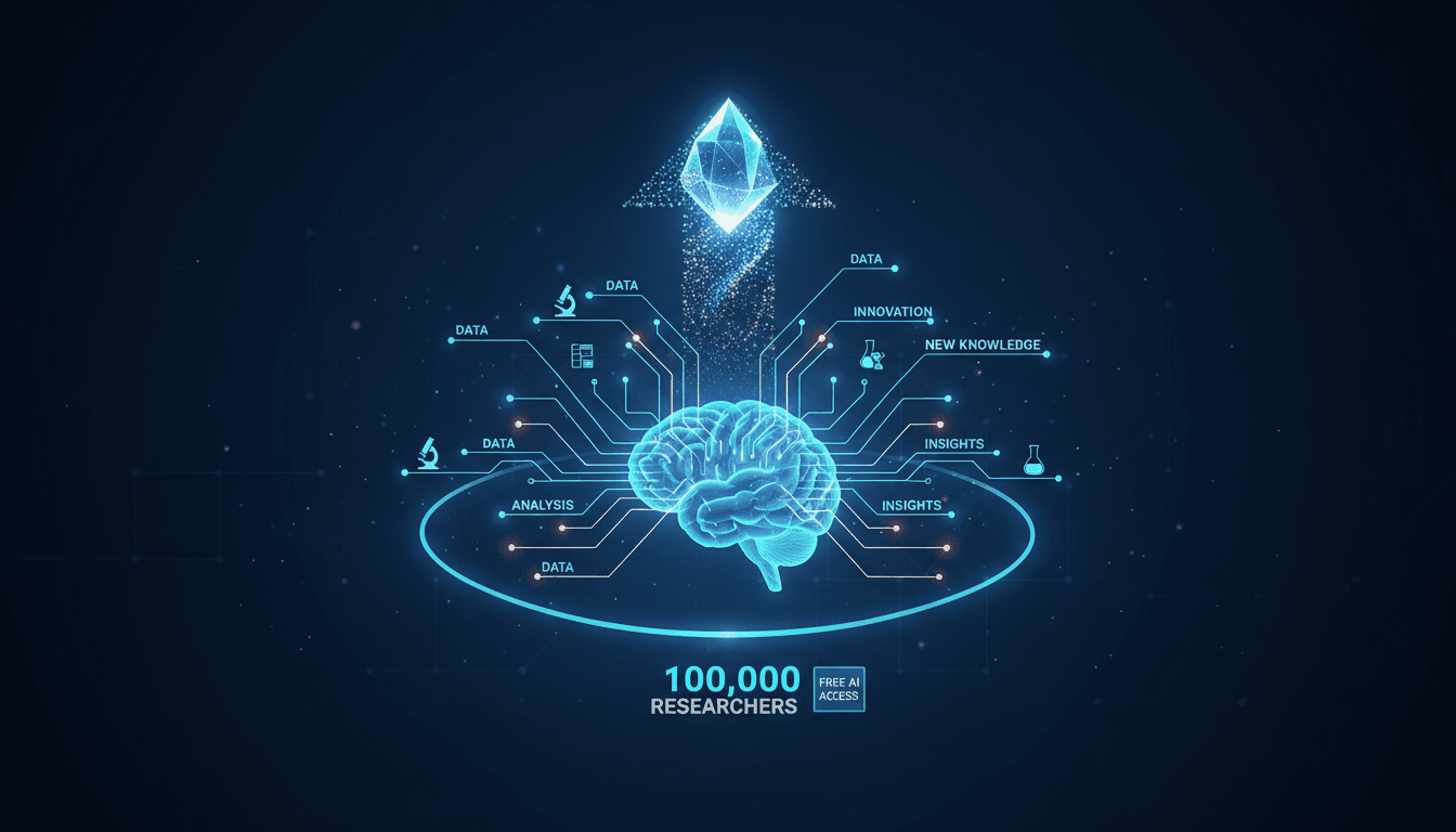 OpenAI launches ChatGPT for Academic Researchers program providing free AI access to 100,000 researchers