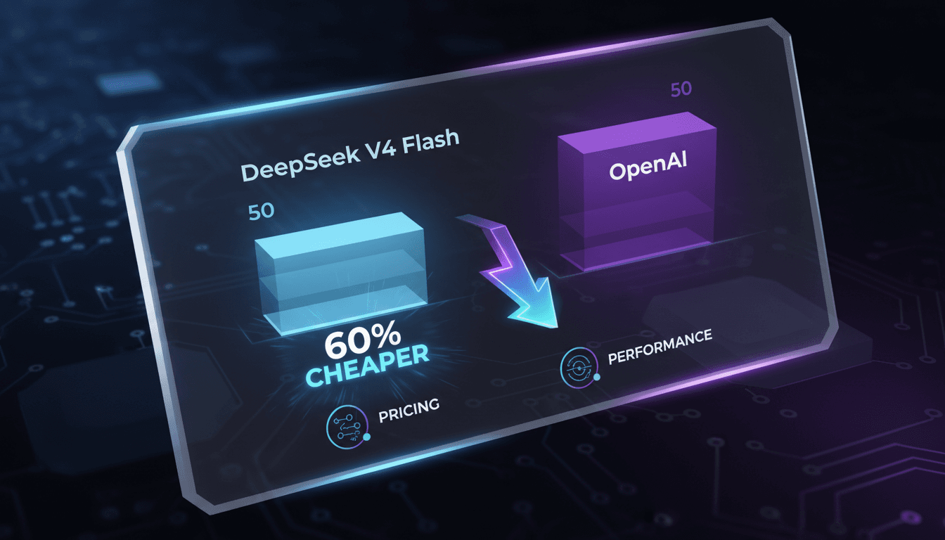 DeepSeek V4 Flash AI model launch announcement