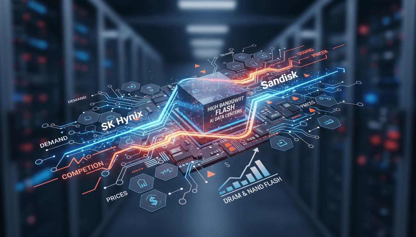 High Bandwidth Flash memory specification for AI data centers