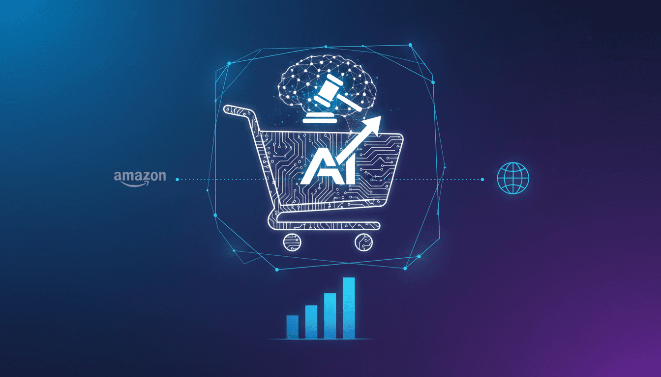 A visual representation of AI shopping tools in e-commerce.