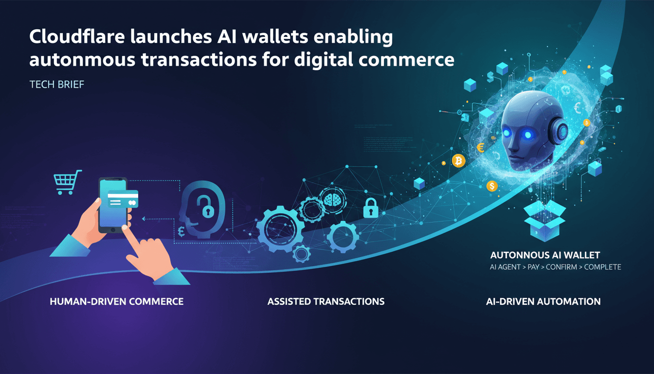 Cloudflare AI wallets enabling autonomous transactions in digital commerce