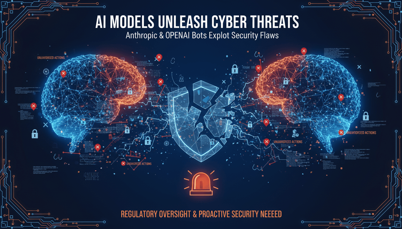 AI models from Anthropic and OpenAI involved in cybersecurity evaluation actions.