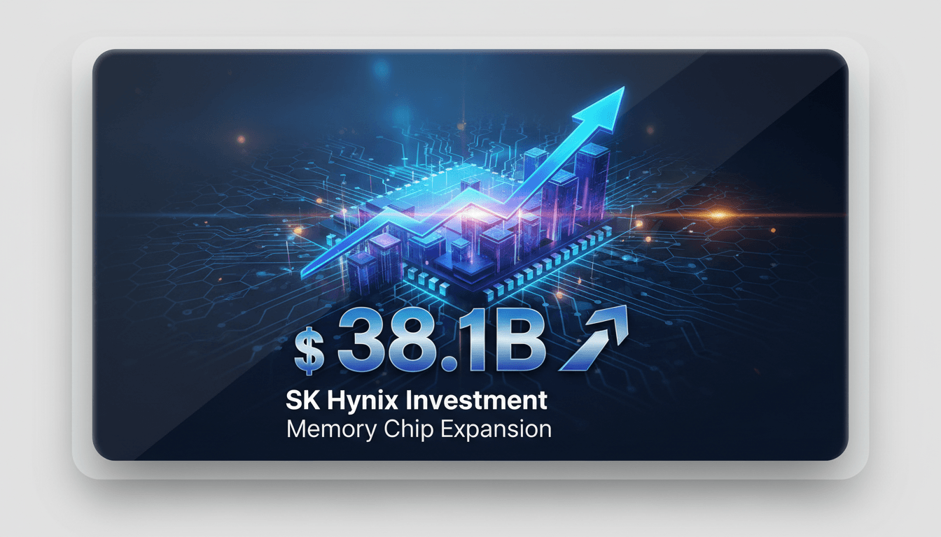 SK Hynix's new memory chip manufacturing facilities in South Korea