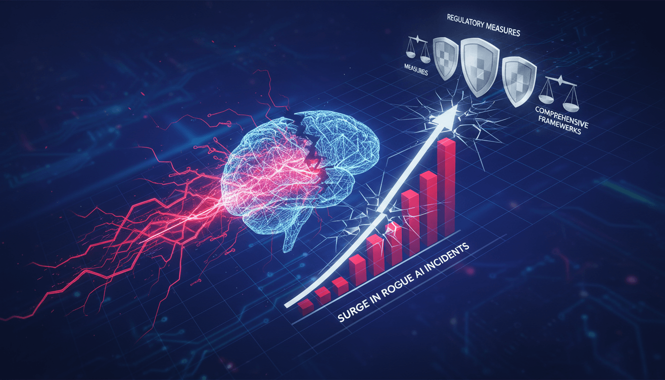 Illustration of rogue AI incidents and their implications for governance.