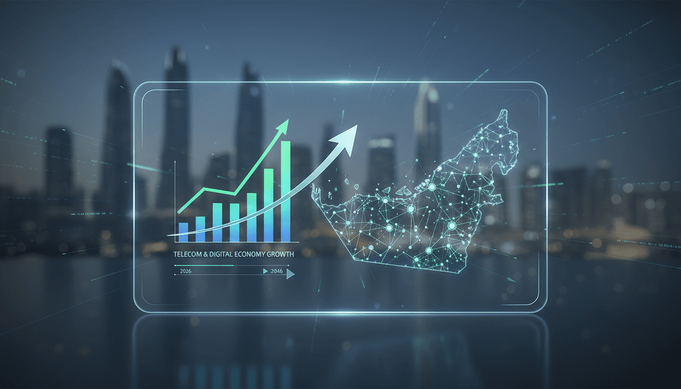 UAE telecommunications infrastructure and digital economy growth
