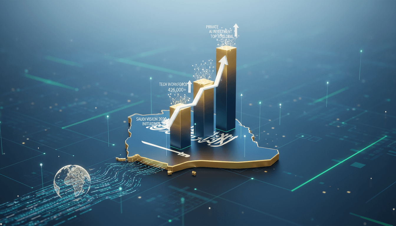 Saudi Arabia's technological growth and AI investment landscape