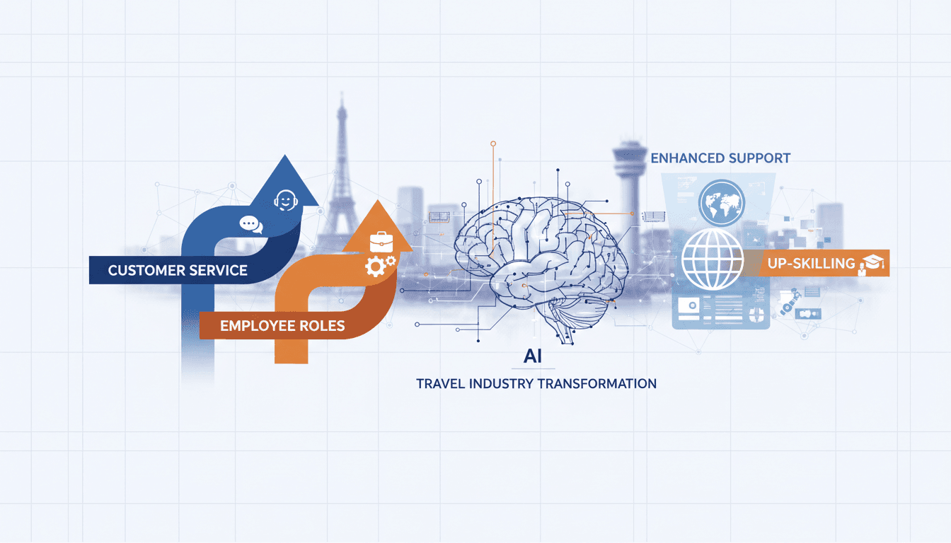 Booking.com CEO Glenn Fogel discussing AI integration plans.