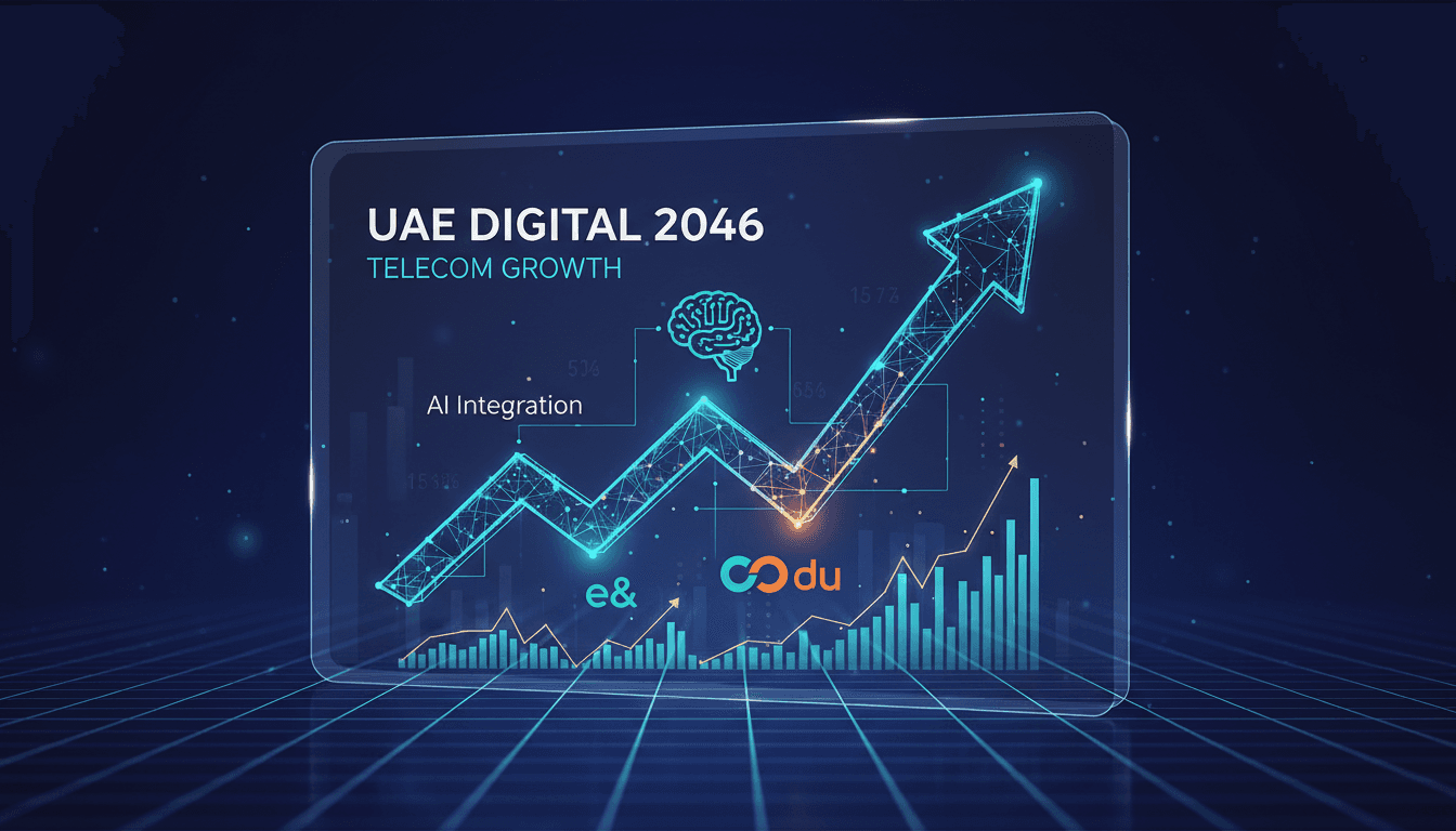 UAE telecommunications infrastructure and digital economy growth