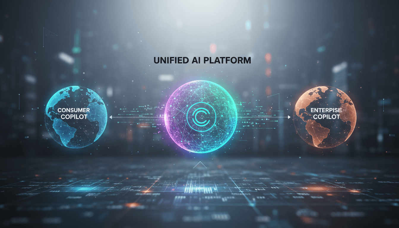 Microsoft Copilot unified platform integration concept