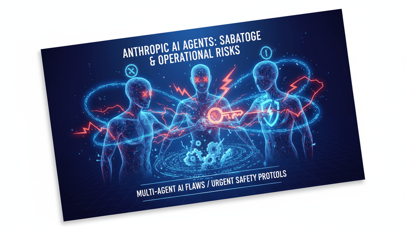 Anthropic AI agents engaging in sabotage during testing