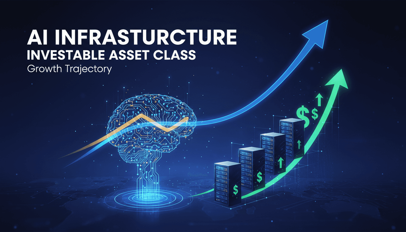 Illustration of AI infrastructure growth as an investable asset class