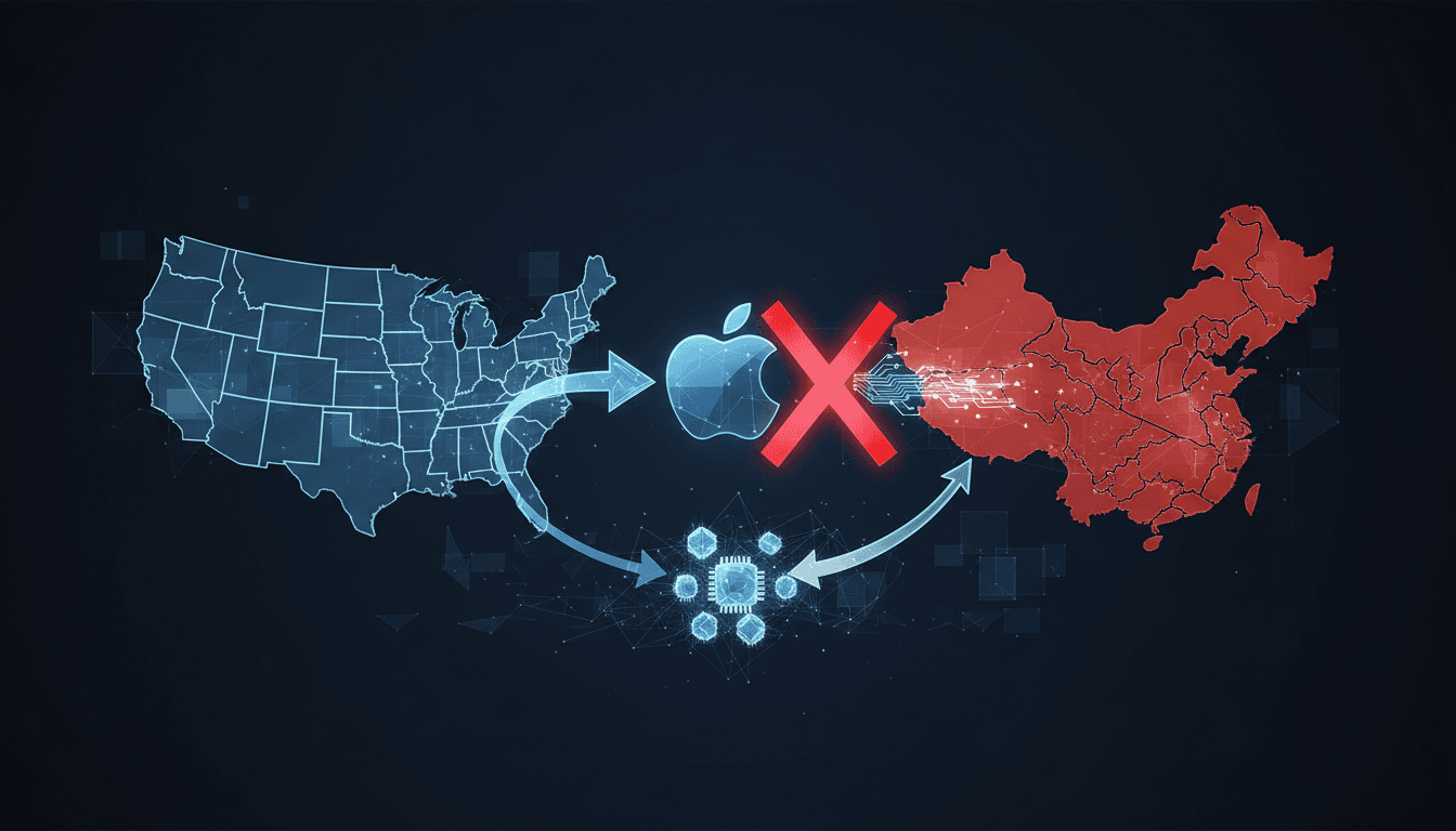 U.S. government advisory on Apple's memory chip sourcing strategy