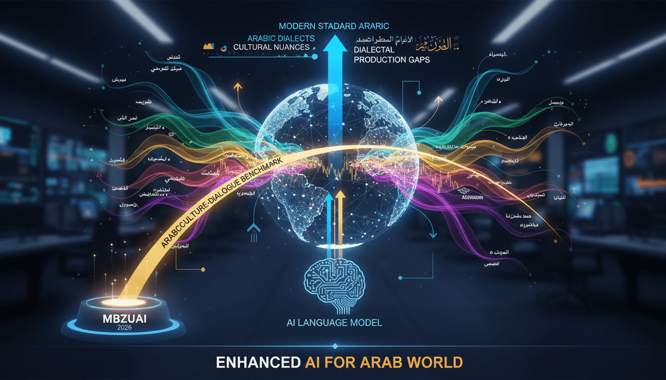 MBZUAI Launches Benchmark for AI Understanding of Arabic Dialects
