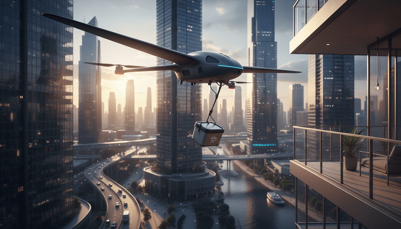 Uber and Zipline Partner to Launch Drone Delivery Service Aiming for One Million Daily Operations by 2029
