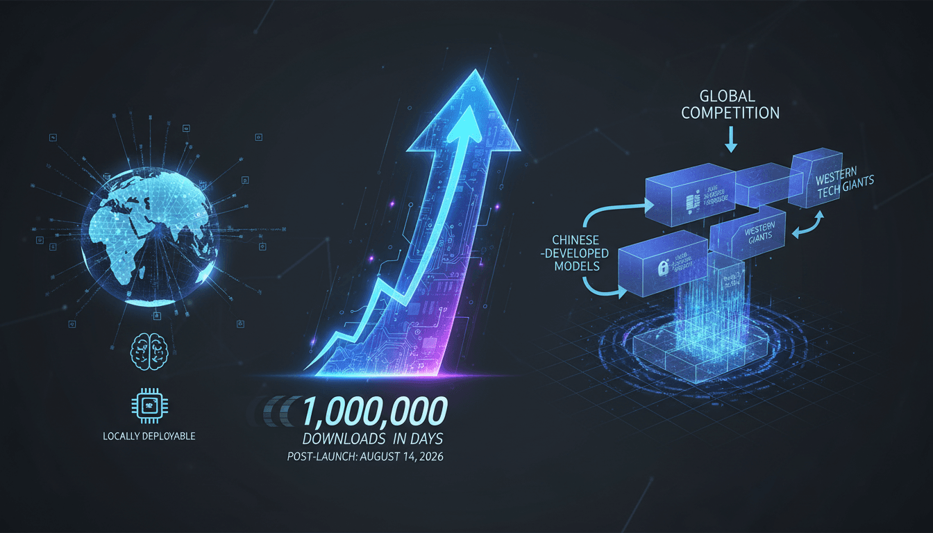 Alibaba's Qwen3.8-27B Model Achieves 1 Million Downloads in Days Post-Launch