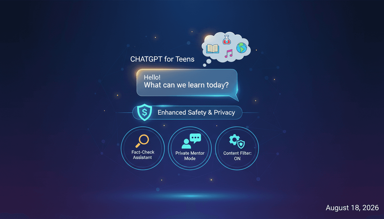 OpenAI Introduces ChatGPT for Teens with Enhanced Safety Features