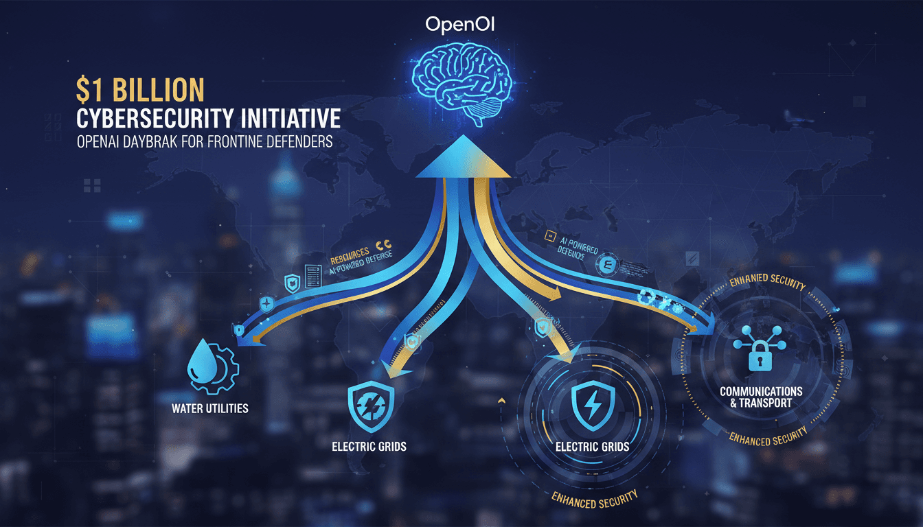 OpenAI Launches $1 Billion Cybersecurity Initiative for Critical Infrastructure