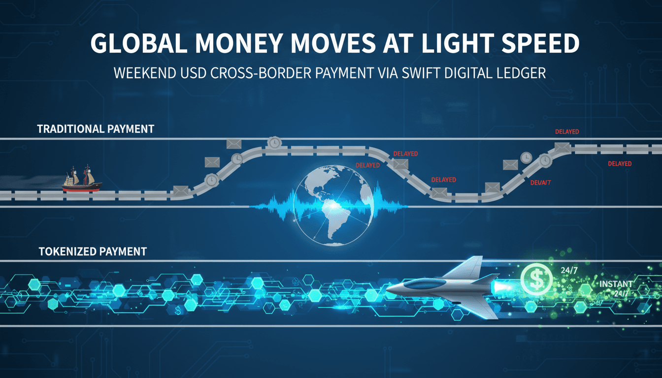Citi and DBS Achieve First Weekend Tokenized USD Cross-Border Payment via Swift Digital Ledger