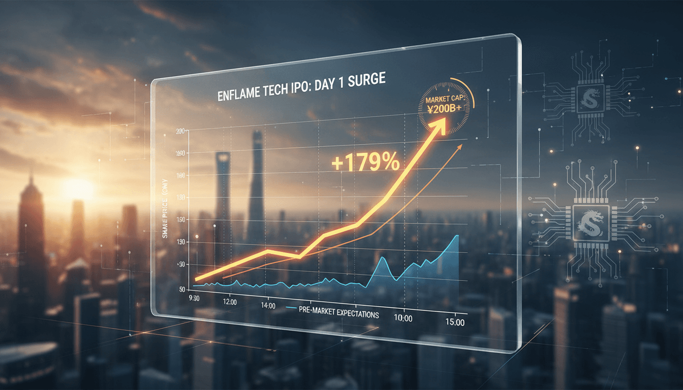 Enflame Technology's IPO on Shanghai STAR Market Achieves 179% First-Day Surge
