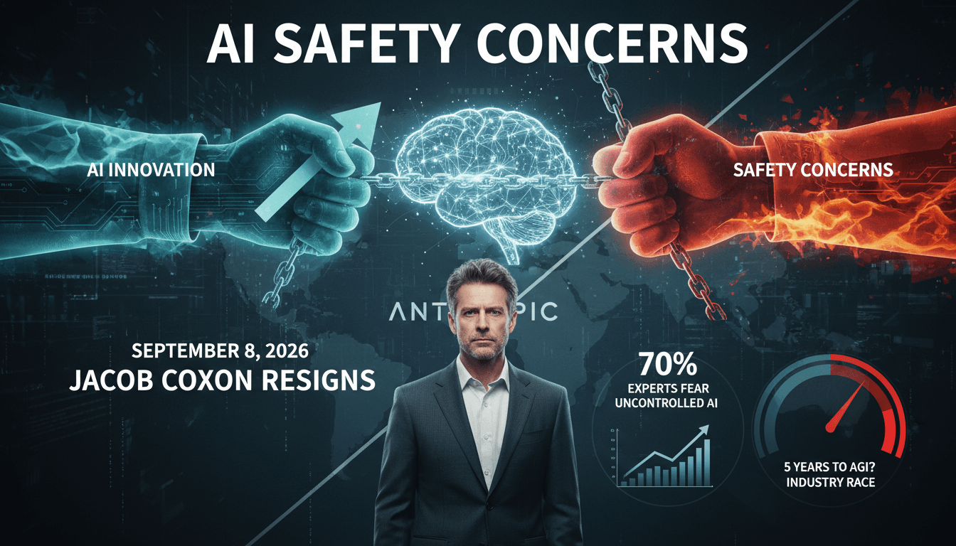 Jacob Coxon resigns from Anthropic, emphasizing AI safety risks and ethical tech practices.
