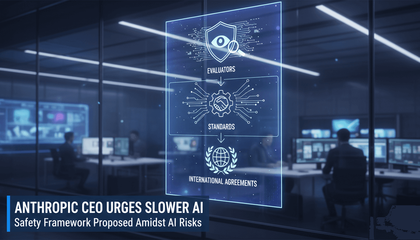 Anthropic CEO Calls for Slower AI Development Amid Safety Concerns