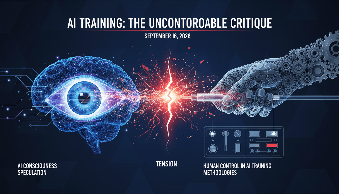 Mustafa Suleyman's critique of Anthropic's AI consciousness training and its implications for safety and control.