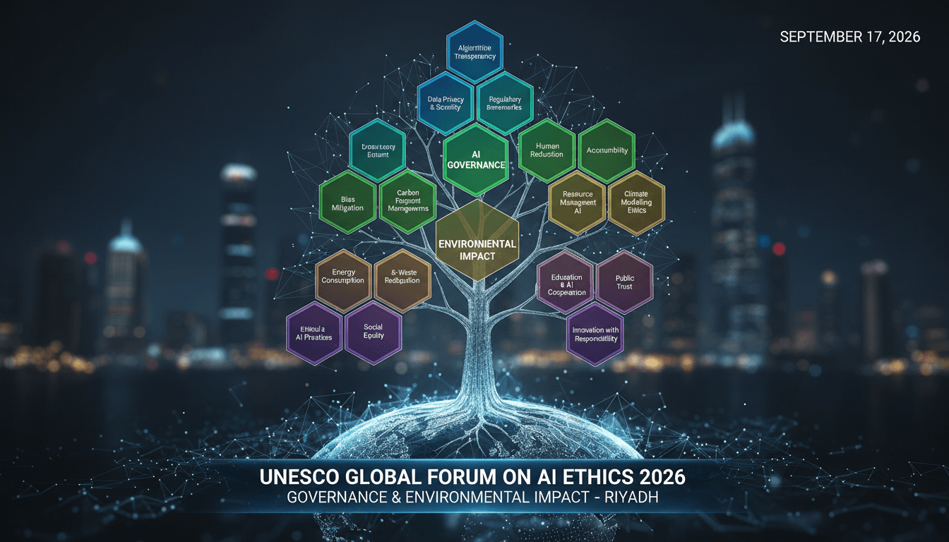 UNESCO Global Forum on AI Ethics 2026 Concludes with Focus on Governance and Environmental Impact in Riyadh