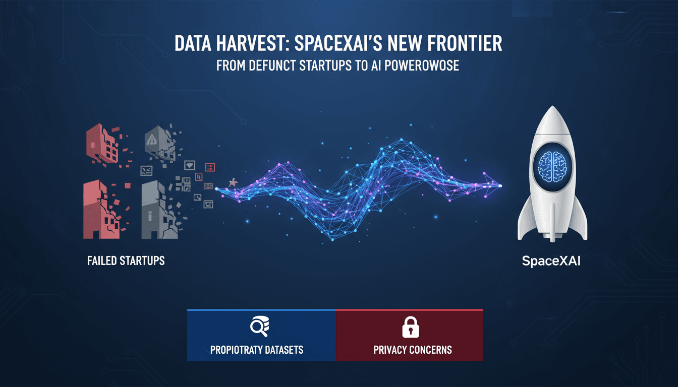 SpaceX Explores Acquisition of Data from Failed Startups for AI Development