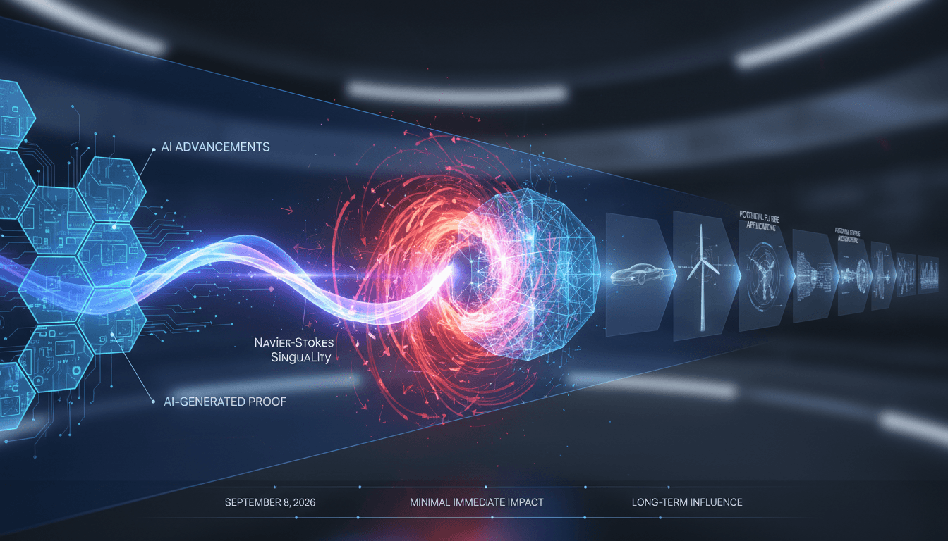 OpenAI announces AI-generated proof of Navier-Stokes singularity with minimal immediate impact