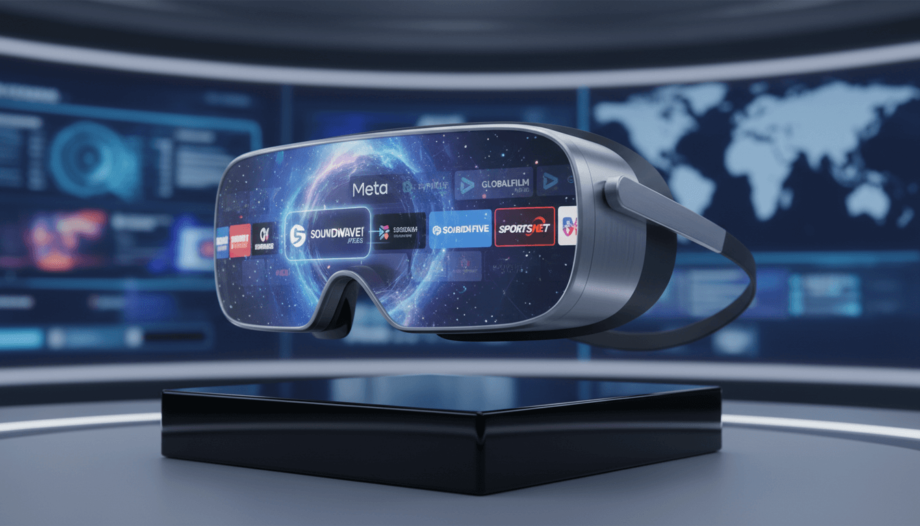 Meta Unveils New Lightweight VR Glasses with Major Streaming Service Integrations