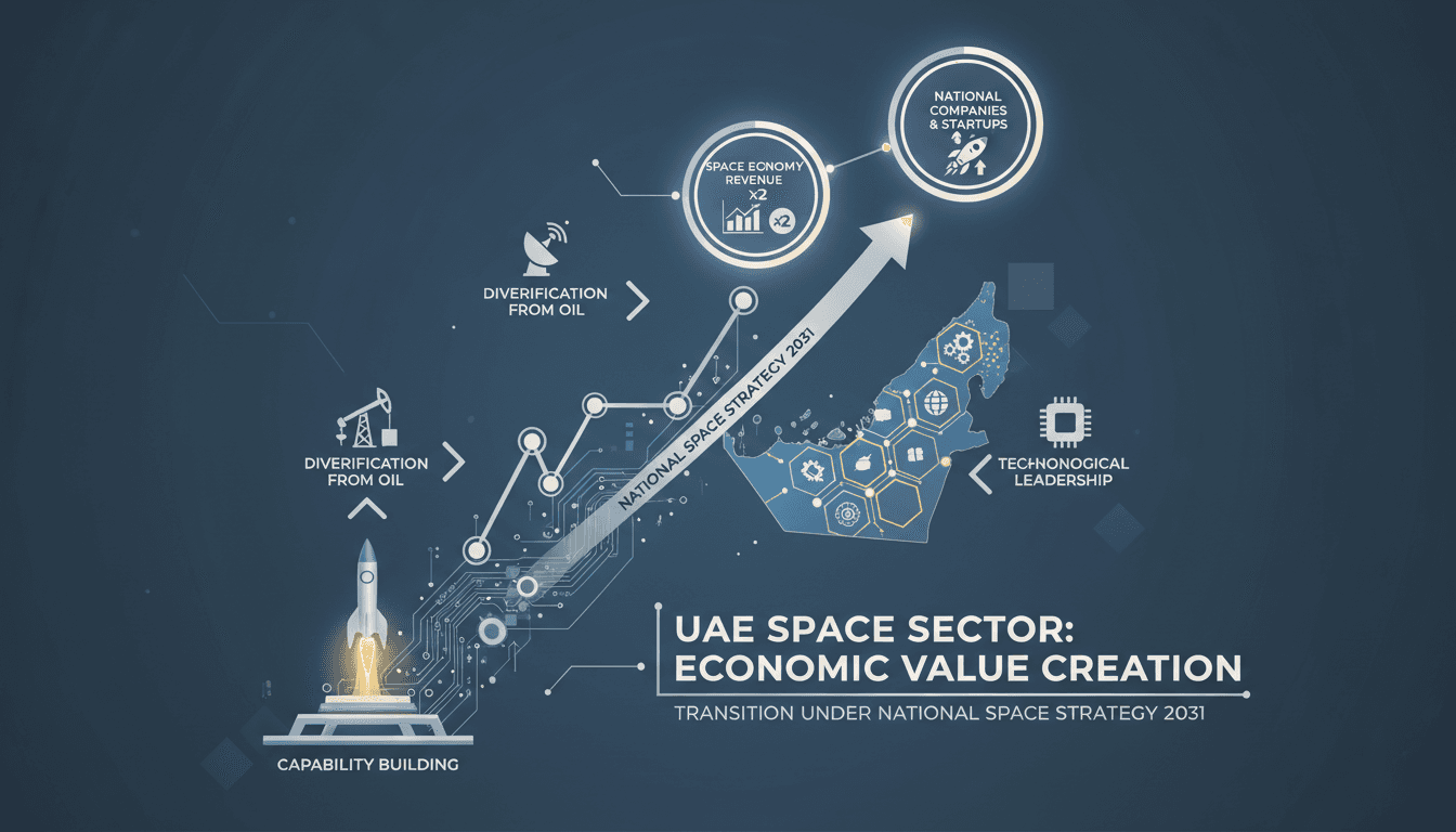 UAE Space Sector Transitions to Economic Value Creation Under National Space Strategy 2031