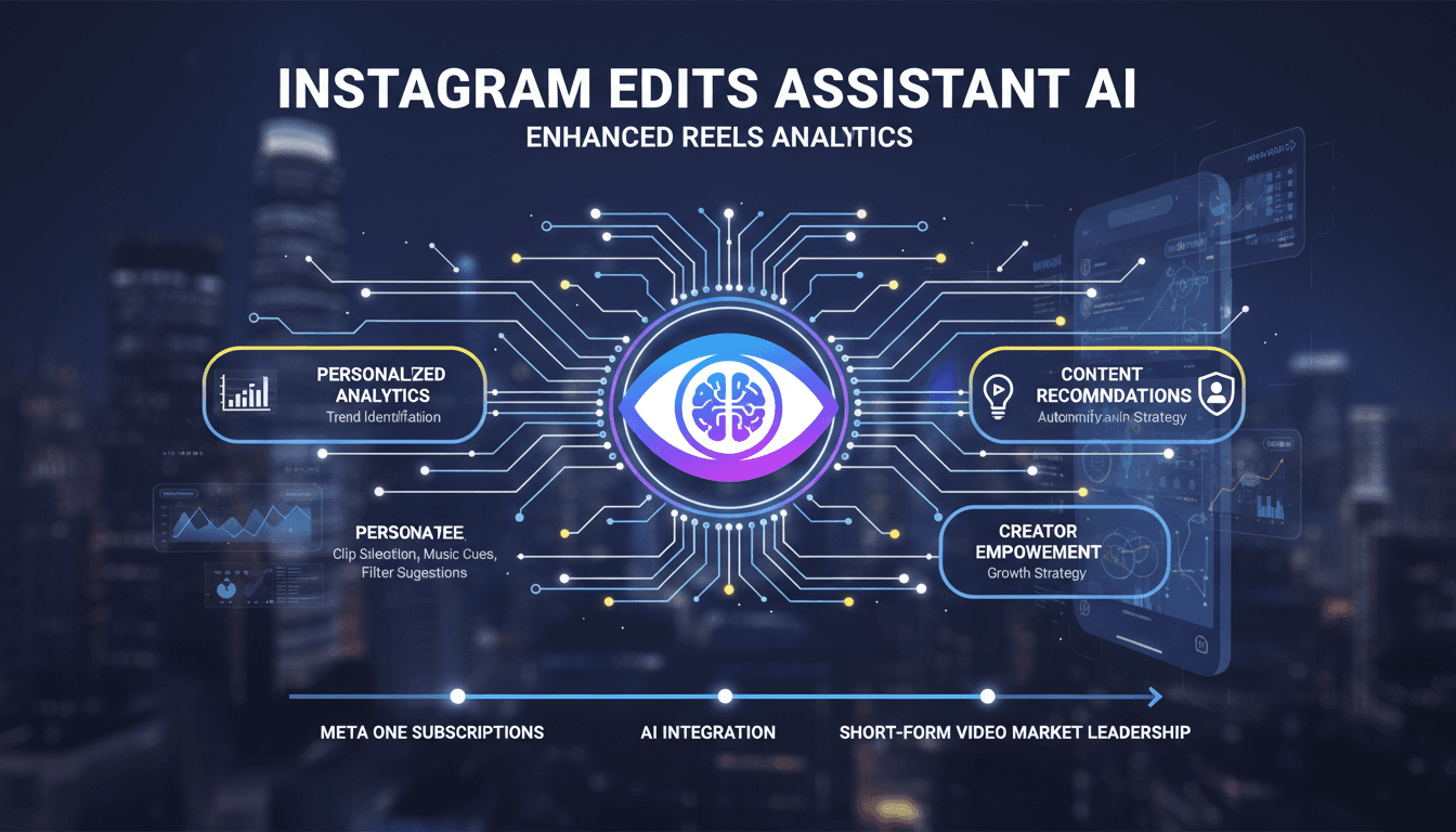 Instagram Launches Edits Assistant AI for Enhanced Reels Analytics