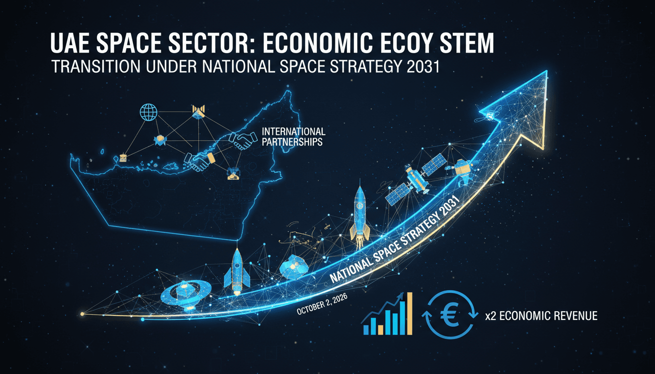 UAE Space Sector Transitions to Economic Ecosystem Under National Space Strategy 2031