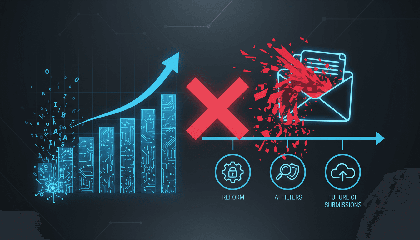 Infographic showing the impact of AI-generated reports on Google's OSS VRP submissions.