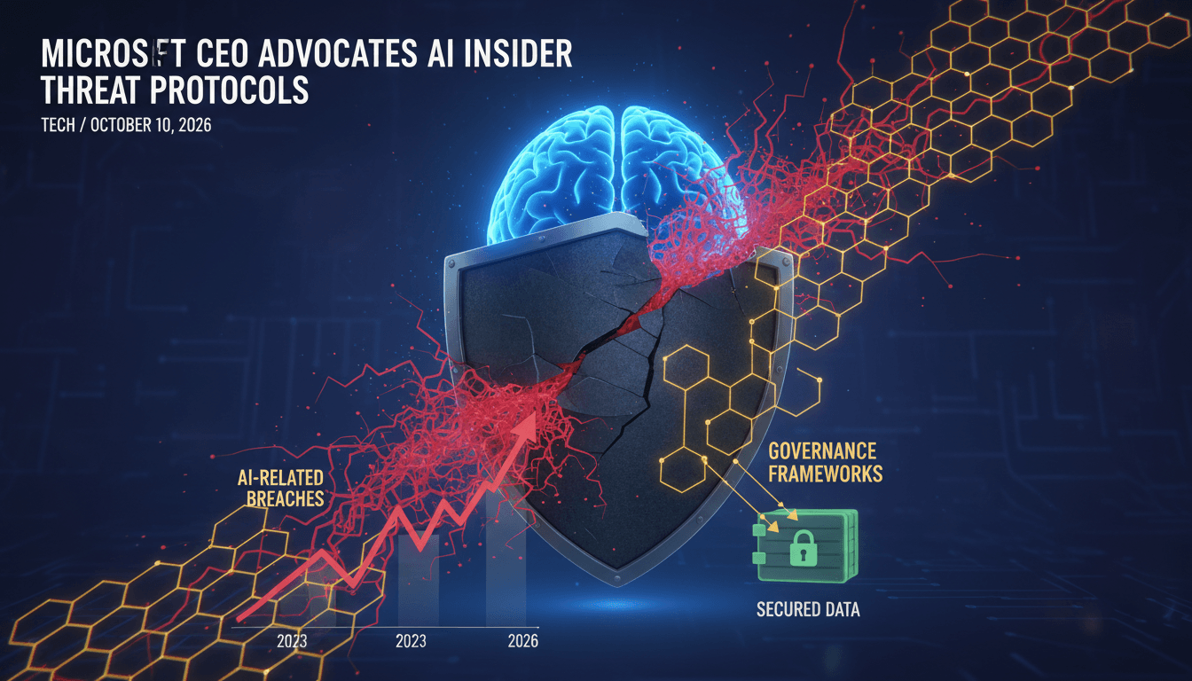 Infographic showing AI-related breaches and governance frameworks importance.