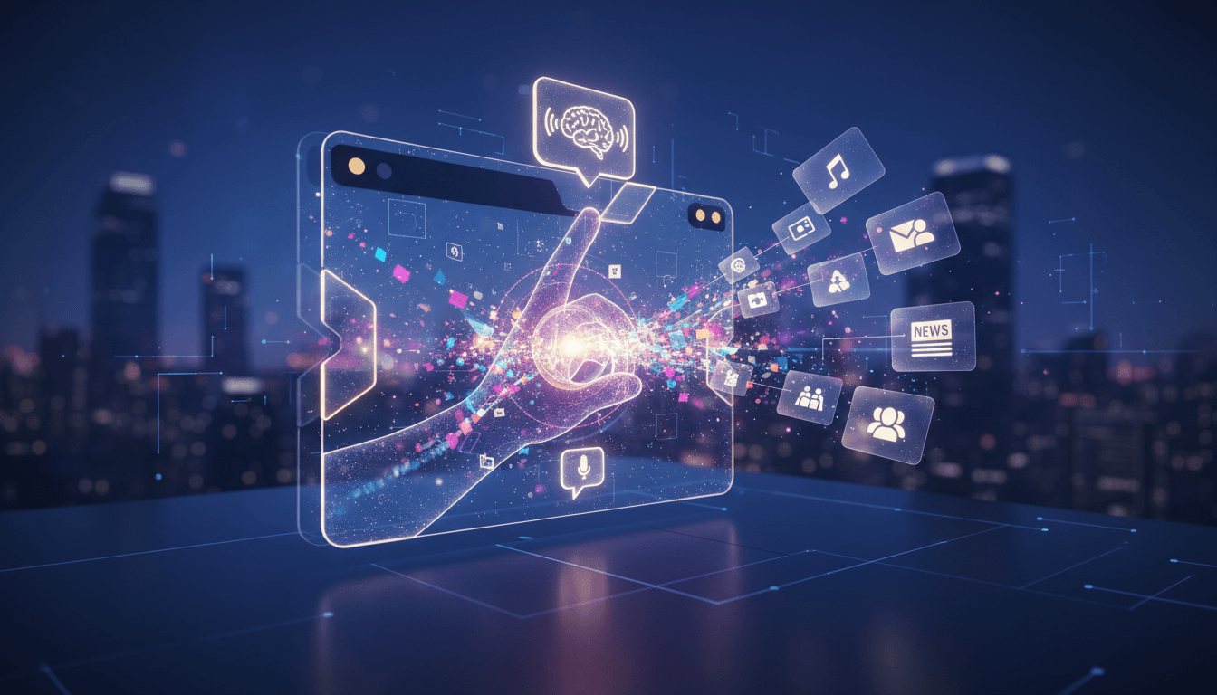 Illustration of Meta's 'Your Algorithm' feature showcasing user control over Facebook content.
