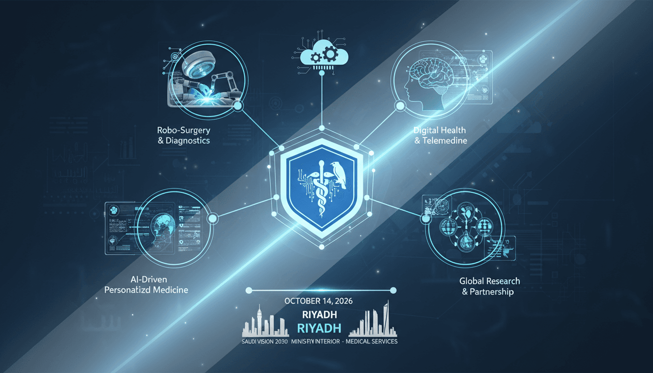 An advanced medical facility showcasing AI and robotic surgery technologies at the Prince Nayef Center for Medical Excellence and Innovation.