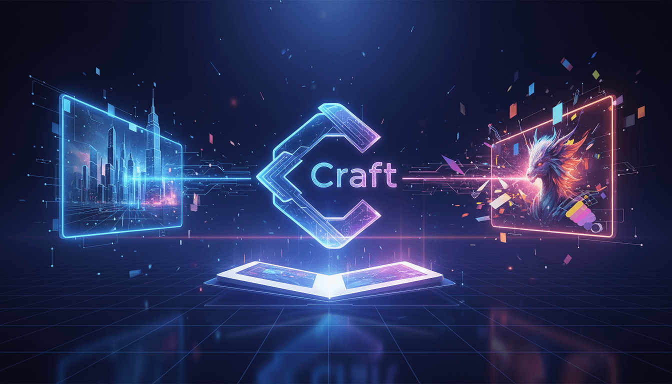 Canva Craft AI image model launch, showcasing design precision and capabilities.