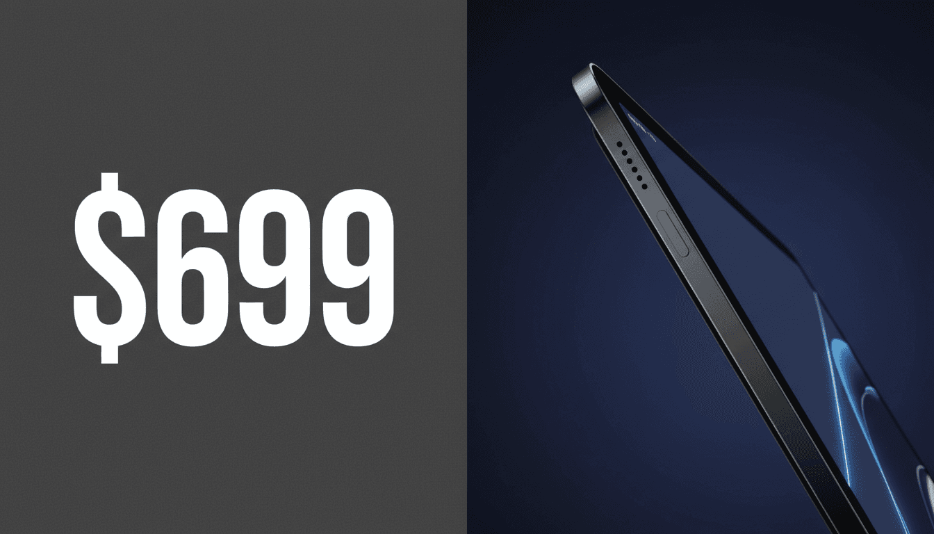 The eighth-generation Apple iPad mini with an 8.5-inch OLED display and ultra-thin bezels.