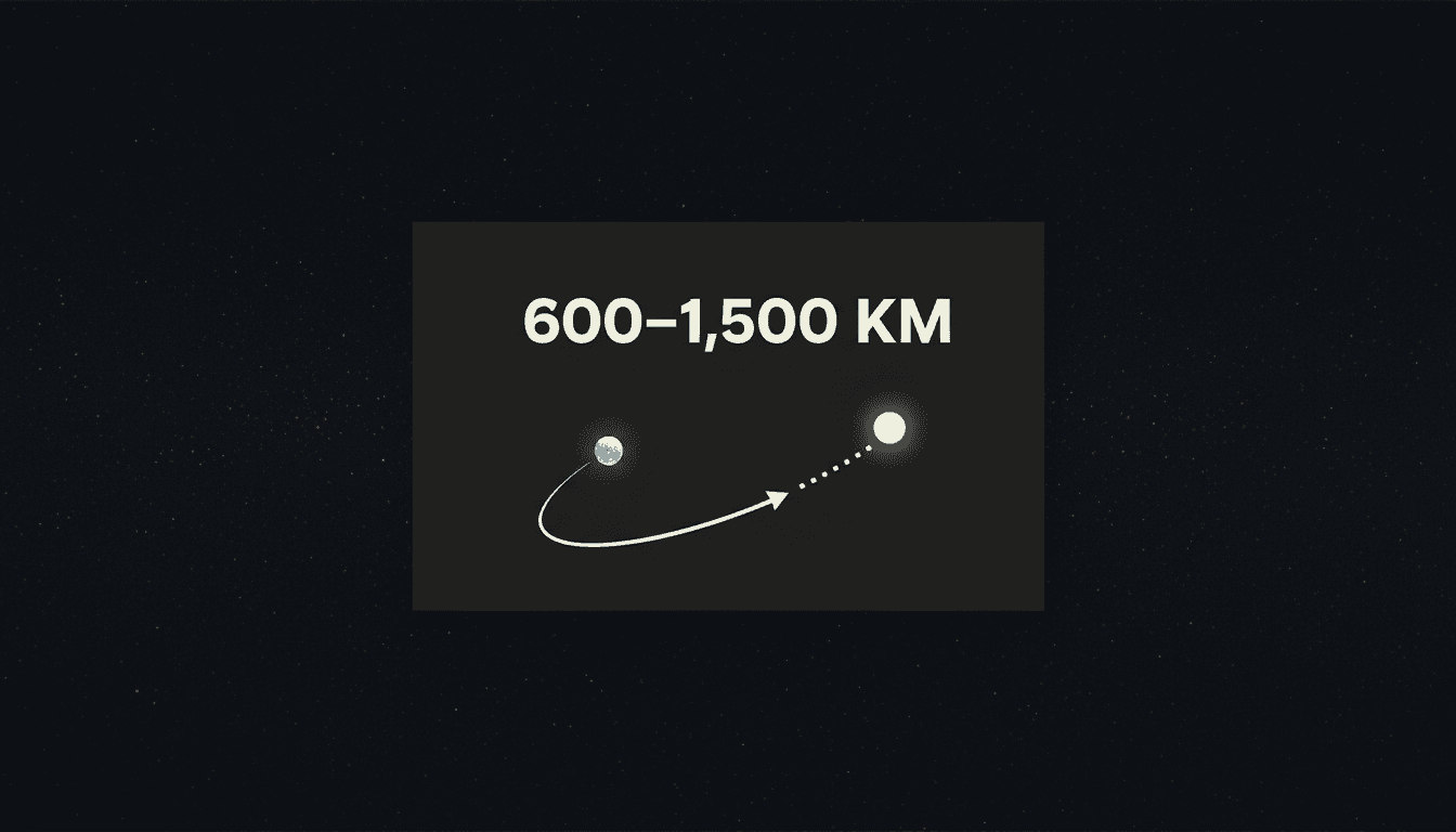 Minimalist dark visual showing orbital data for dwarf planet candidate 2026 ED138 beyond Neptune