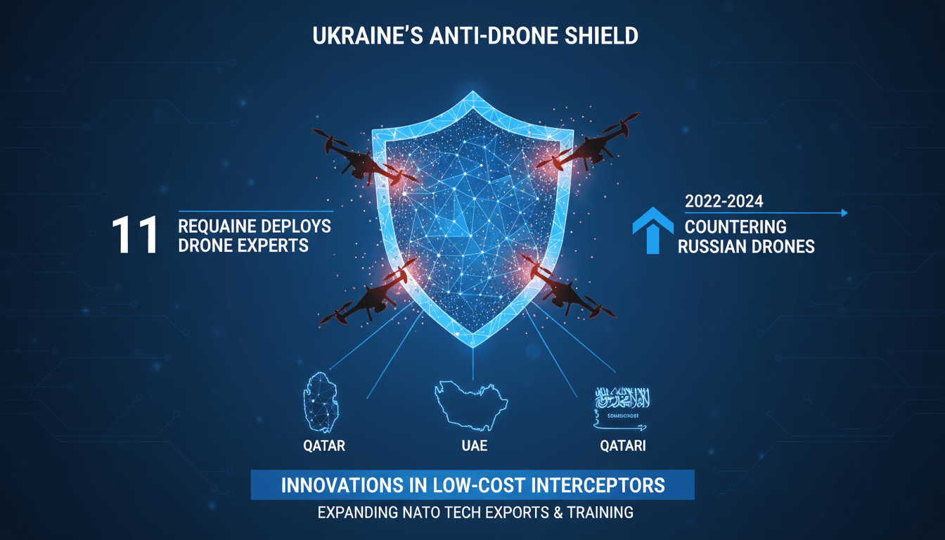 Ukraine Deploys Drone Experts to Gulf States Countering Iranian Attacks
