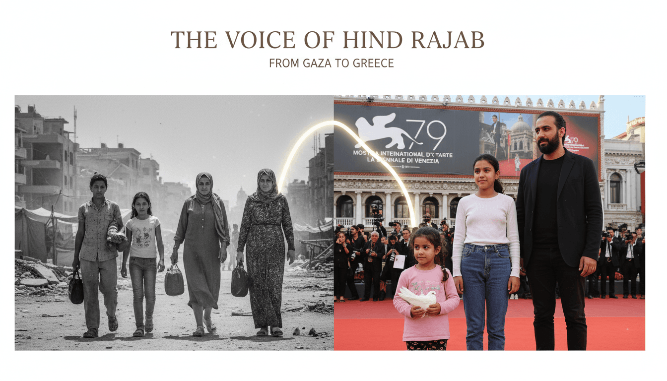 Producers of The Voice of Hind Rajab facilitate evacuation of Hind Rajabs family from Gaza to Greece